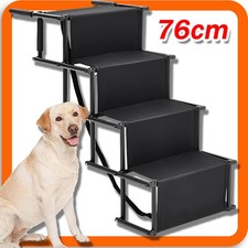 Hundetreppe Haustier Rampe Faltbar Hunderampe Klapptreppe Haustiertreppe 4 Stage