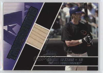 2004 Topps Traded and Rookies Transactions Relics Richie Sexson #TT-RLS 3hd