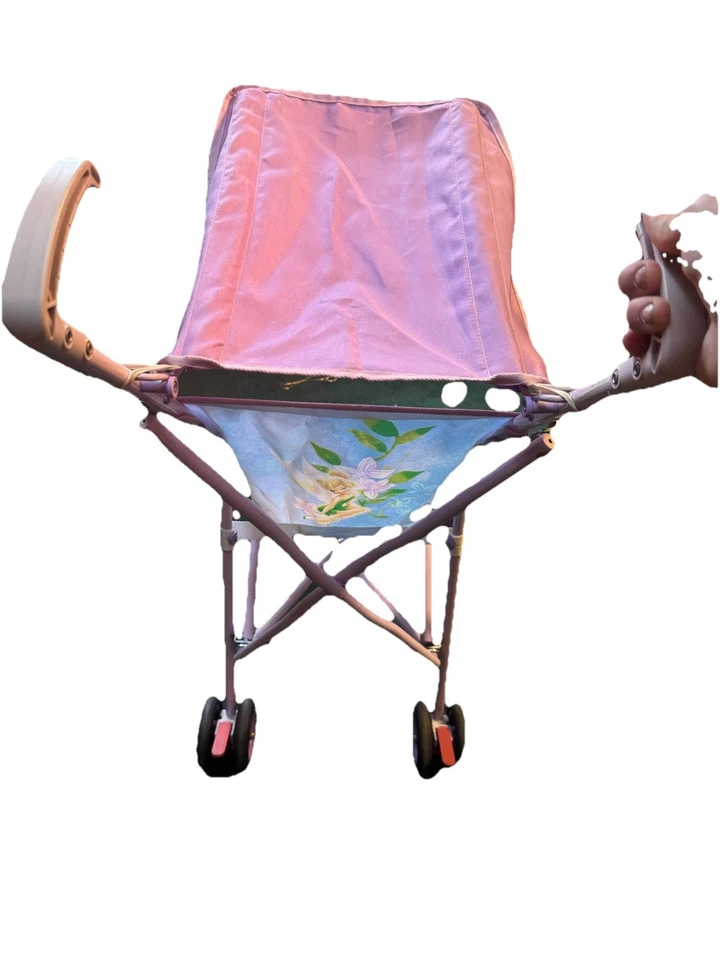 Disney Fairies Tinker Bell Umbrella Stroller by Delta Y2K Foldable Travel Light - Image 2 of 4