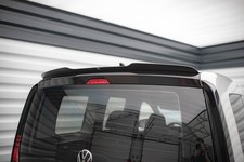 Heck Spoiler Aufsatz Abrisskante passend für VW Caddy Mk5 schwarz Hochglanz
