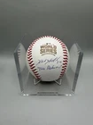 Kyle Hendricks Signed Inscribed 2016 World Series Baseball Beckett COA W/Cube L1