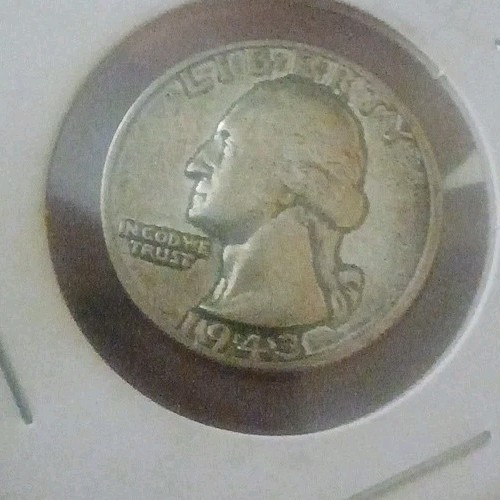 FS-101 DDO 1943 Washington Quarter - OBV doble matriz anverso - Imagen 3 de 6