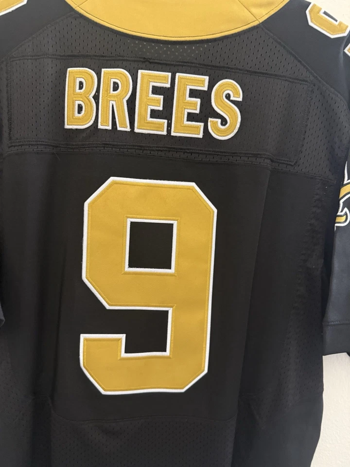 CAMISETA DE FÚTBOL AMERICANO DE LA NFL DE LOS SAINTS DE LOS NUEVOS ORLEANS DE LOS DREW BREES NIKE PARA HOMBRE TALLA 48/Grande Foto 4 de 4
