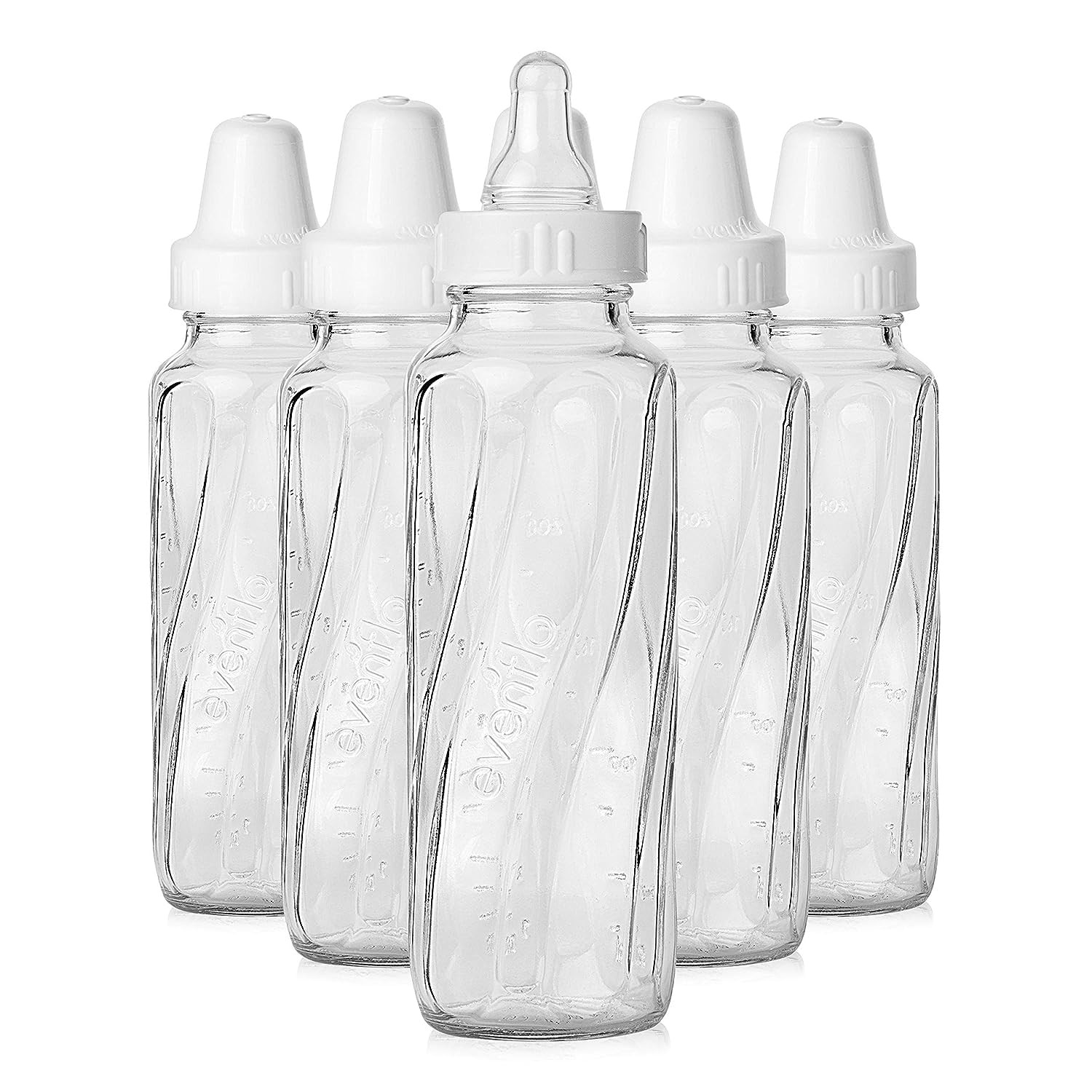 Feeding Classic Glass Bottle, Twist Bottles, 8 Oz, 1-Pack of