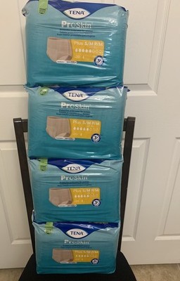Tena ProSkin Protective Underwear for Women 33 -44  S/M 80 Count