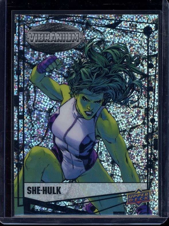 2015 Upper Deck Marvel Vibranium Raw #52 She-Hulk