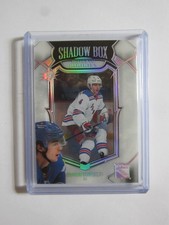 2022-23 SPx Shadow Box Braden Schneider Rookie Card New York Rangers 22-23. rookie card picture