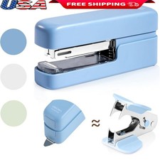 Heavy Duty Stapler 40 Sheet Capacity Flat Clinch Design Built-in Staple Remover