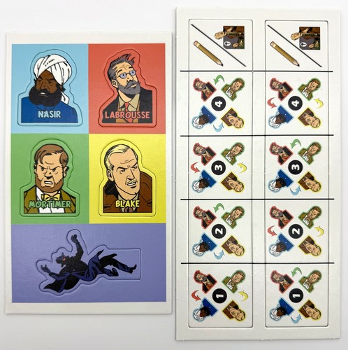 Blake & Mortimer Witness Board Game - 100% Complete - Picture 6 of 10