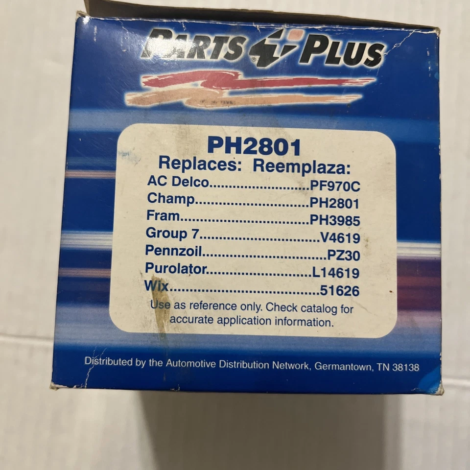 Filtro de aceite de motor - Piezas de filtro de aceite de vida estándar Plus PH2801 Foto 4 de 4