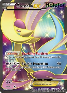Cresselia EX 143/149 Boundaries Crossed Full Art Holo Rare Pokémon Card