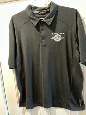 North End Sport Golf Polo Men's Ford Diesel Logo BLACK Polo SZ XL