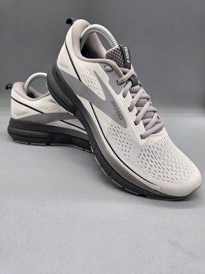 Brooks Trace 3 Mens 8 Shoes Gray Sneaker Running Gym Walking 1103881D180 Great C