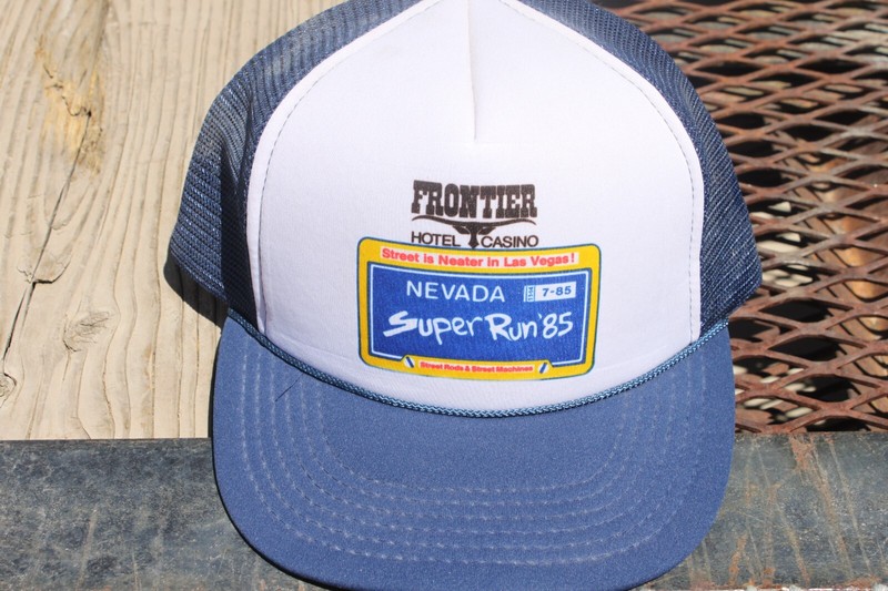 Las Vegas Vintage 1985 Super Run Street Rods & Machines Snapback Cap Hat