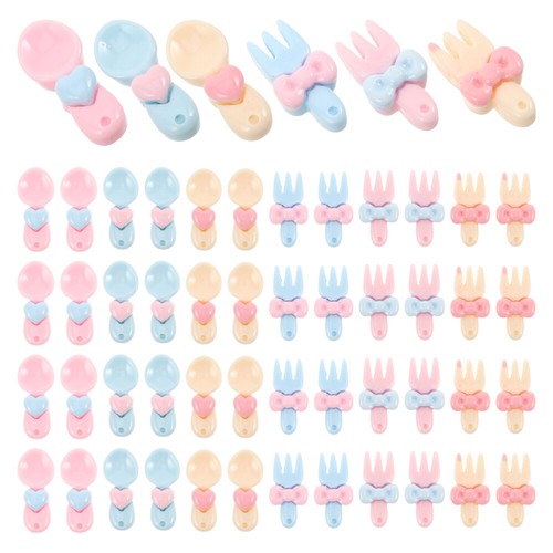 60 Pcs Phone Case Decoration Decorative Charms for Mobile Phones Cell - 第 8/12 張圖片