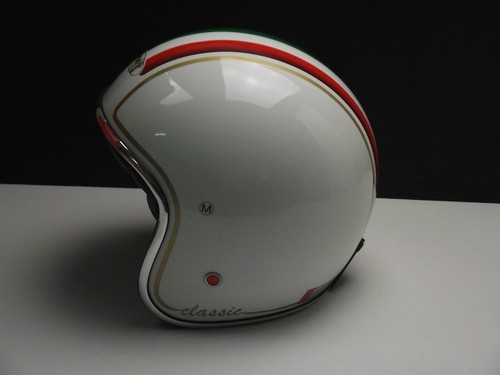 RXT CLASSIC ITALIA OPEN FACE MOTORCYCLE SCOOTER HELMET SIZE MEDIUM HRC284 - Picture 3 of 3