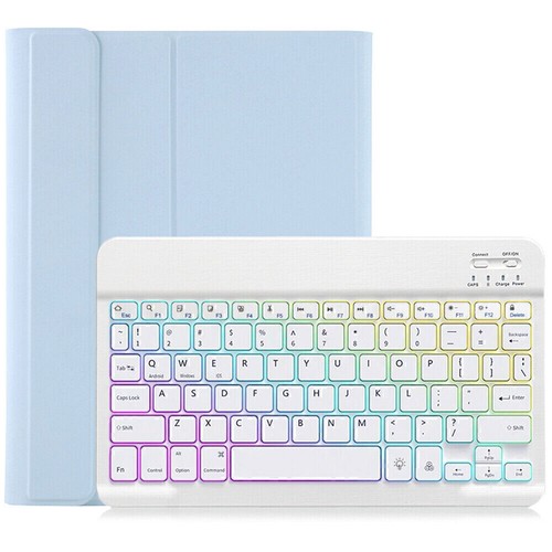 Backlit Keyboard Smart Case Cover For iPad 6/7/8/9/10/11th Gen Air 4 5 6 Pro 11 - Picture 24 of 35