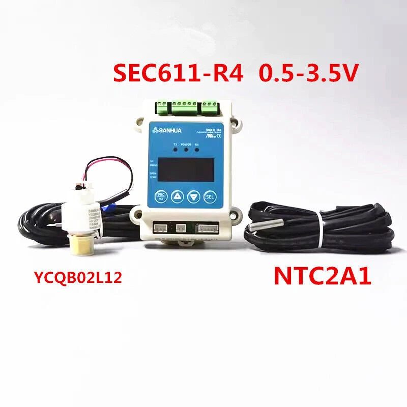 1set Electronic Expansion Valve Controller+sensor Voltage type SEC611-R4 - Image 2 of 4