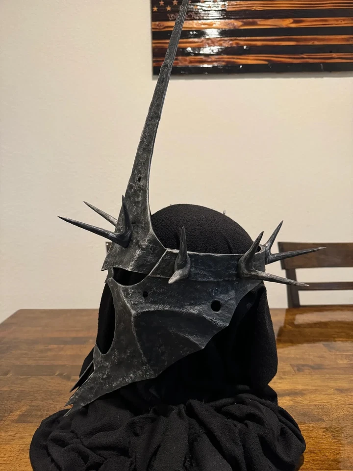Witch king of Angmar helmet Cosplay Helmet Medieval Ringwraith Roleplay Helmet - Image 4 of 4