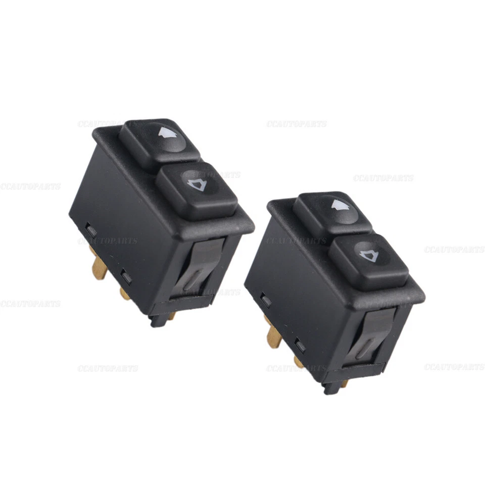 Se adapta a BMW M3 M5 M6 325i 535i 2 piezas interruptor de ventana eléctrico 61311381205 Foto 2 de 4