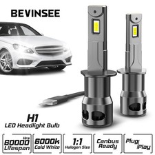 2x H1 LED Headlight Bulbs 70W 12000LM High Beam For VW Amarok 2HA 2HB 2010-2022