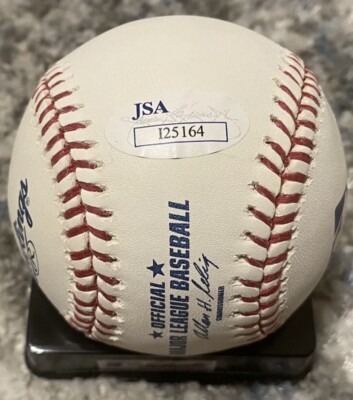 BILL BUCKNER & MOOKIE WILSON DUAL AUTOGRAPHED RAWLINGS BASEBALL
