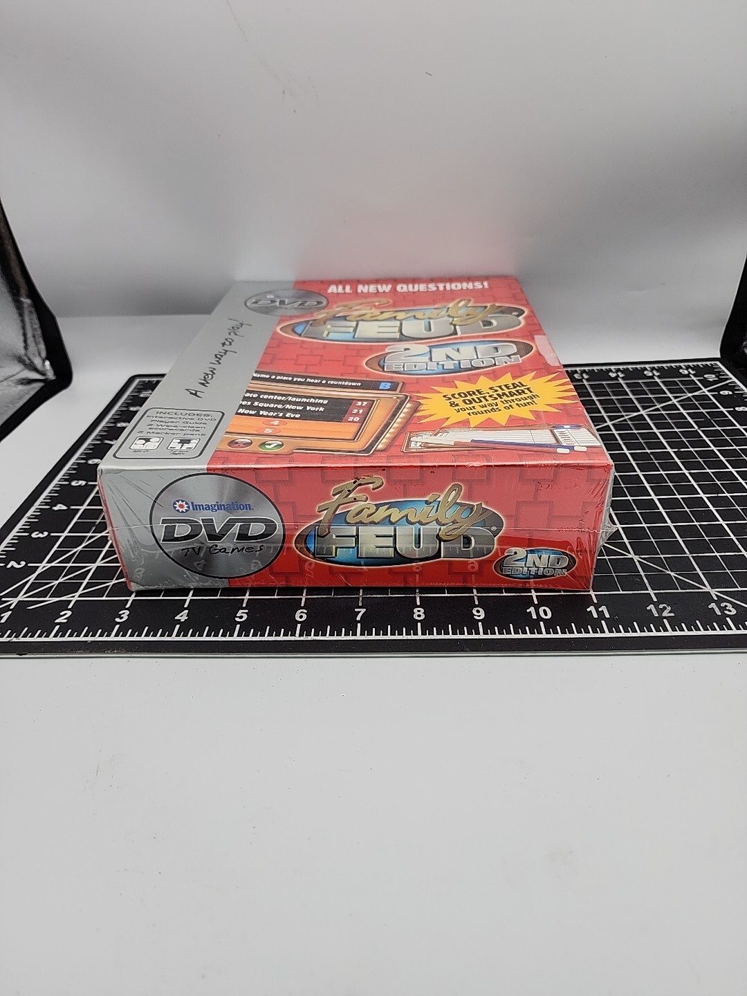 Family Feud Game Show 2nd Edition Interactive DVD Board Game New/Sealed