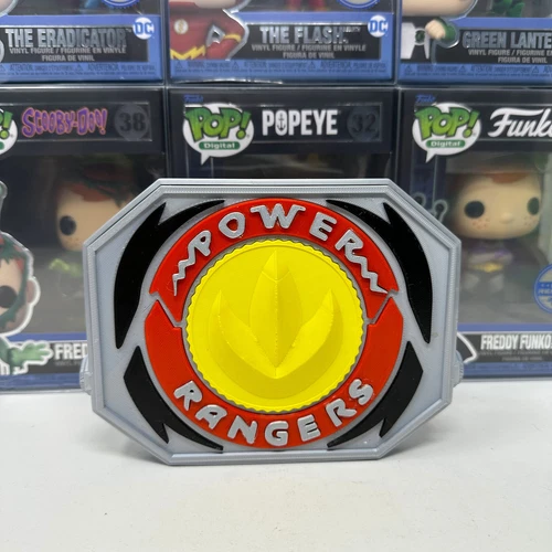3D printed Custom Funko Digital Pop! - POWER RANGER SERIES 1 Coin
