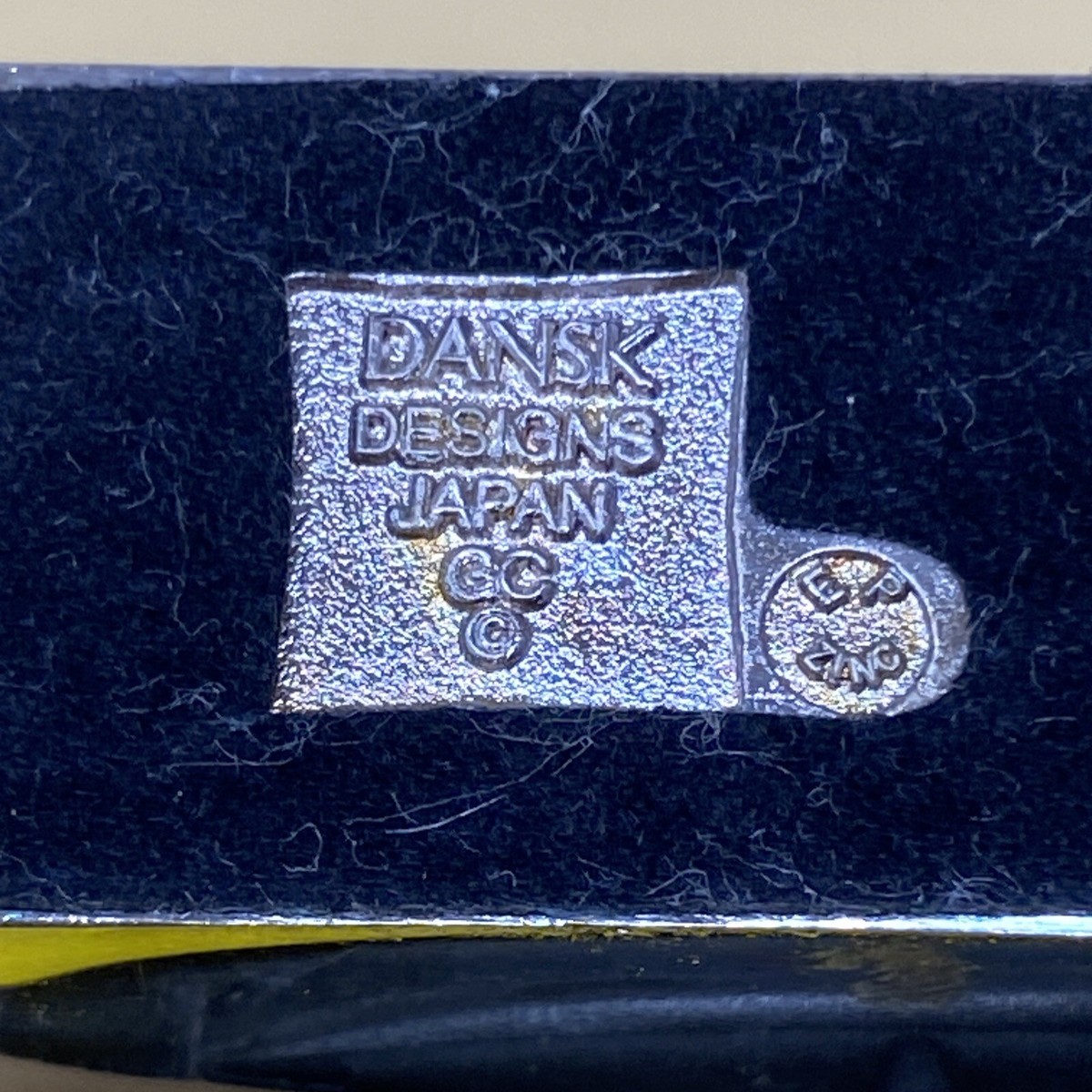 Dansk Design Silver plated/Zinc Hippo Paperweight Figurine