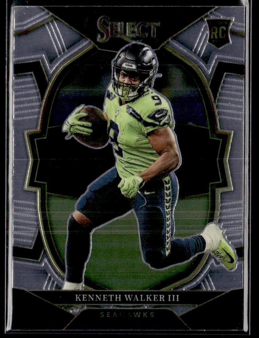 2022 Panini Select Kenneth Walker III Concourse RC #2 Seattle Seahawks