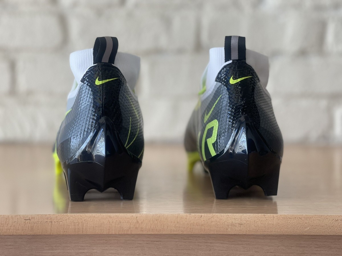 Nike Vapor Edge Pro 360 Football Soccer Cleats Grey Volt Men 