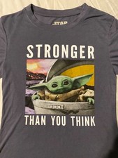 THE CHILD The Mandalorian Baby YODA Star WARS Womens JUNIORS New T-Shirt L K 