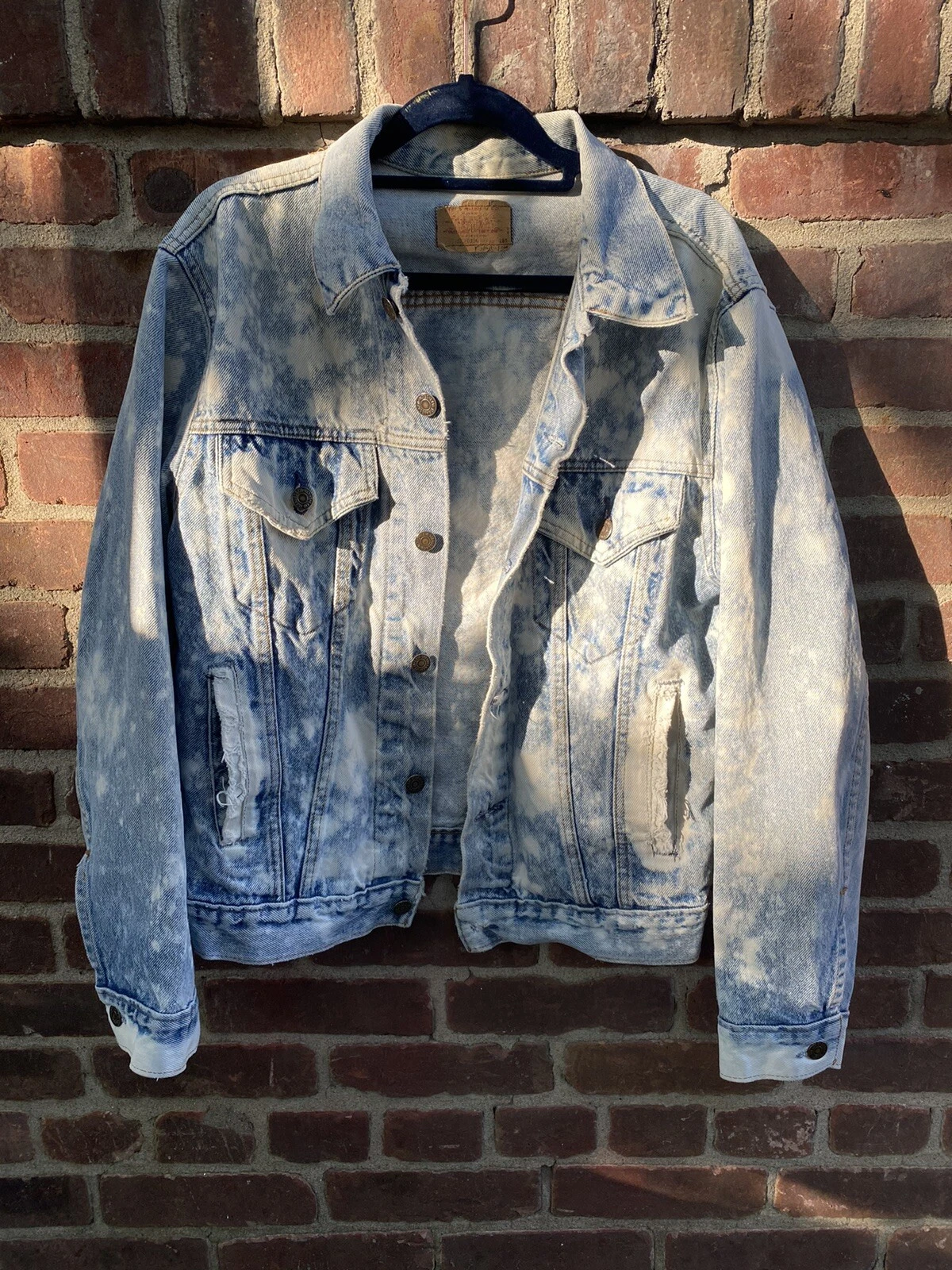 Vintage Denim Levi Trucker Jacket 40 Regular