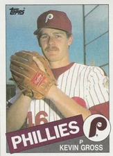 FREE SHIPPING-MINT-1985 (PHILLIES) Topps #584 Kevin Gross