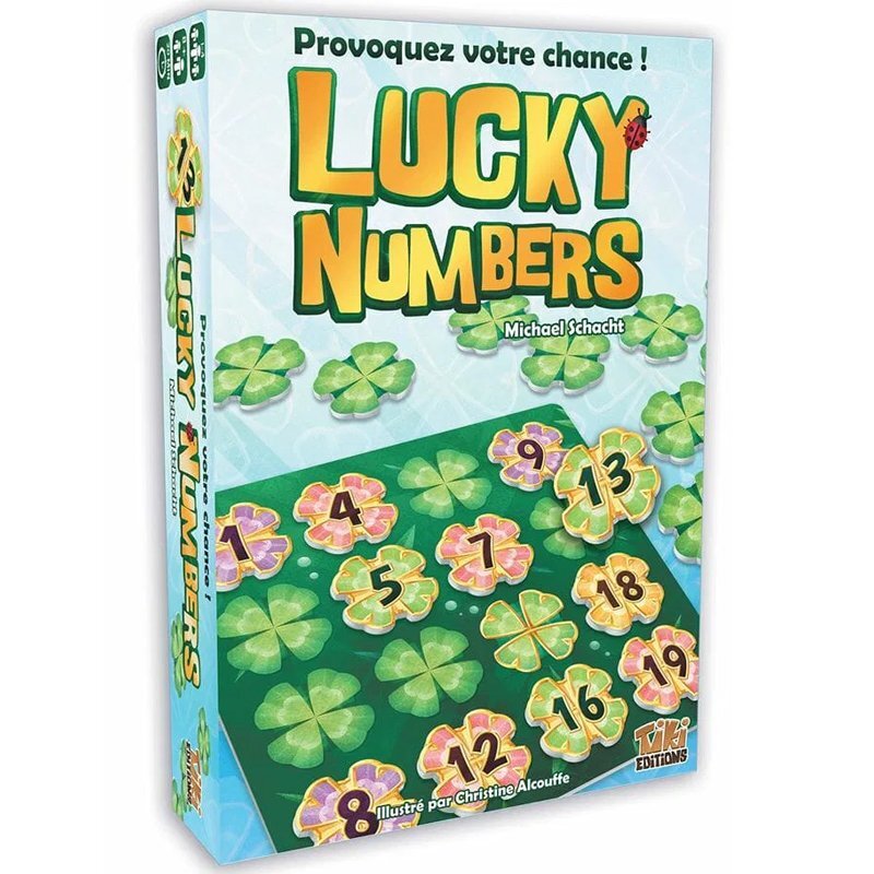 Lucky Numbers FR Tiki editions stimulez votre logique avec ce jeu captivant
