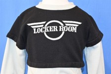 vintage 80s LOCKER ROOM ATHLETIC COLORBLOCK PULL OVER SWEATSHIRT TODDLER 3T