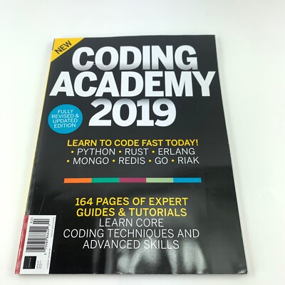 CODING ACADEMY 2019 Computer Programming Skills Python  RUST ERLANG MONGO