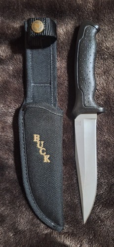 1997 BUCK KNIVES USA 650 (PAT PENDING) NIGHTHAWK SURVIVAL KNIFE W/ SHEATH