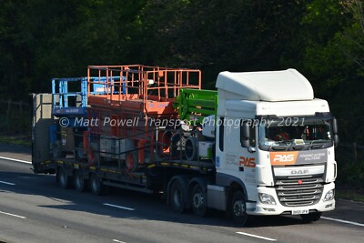 LKW Foto 12x8 - DAF XF - Powered Access Solutions - DK65 UFW