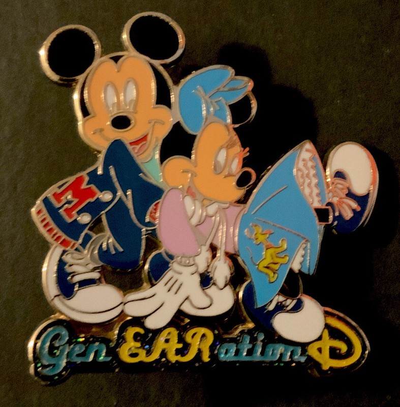 WDW GenEARation D Is You And Me Mickey/Minnie 1950’s Dance Pin LE 1100