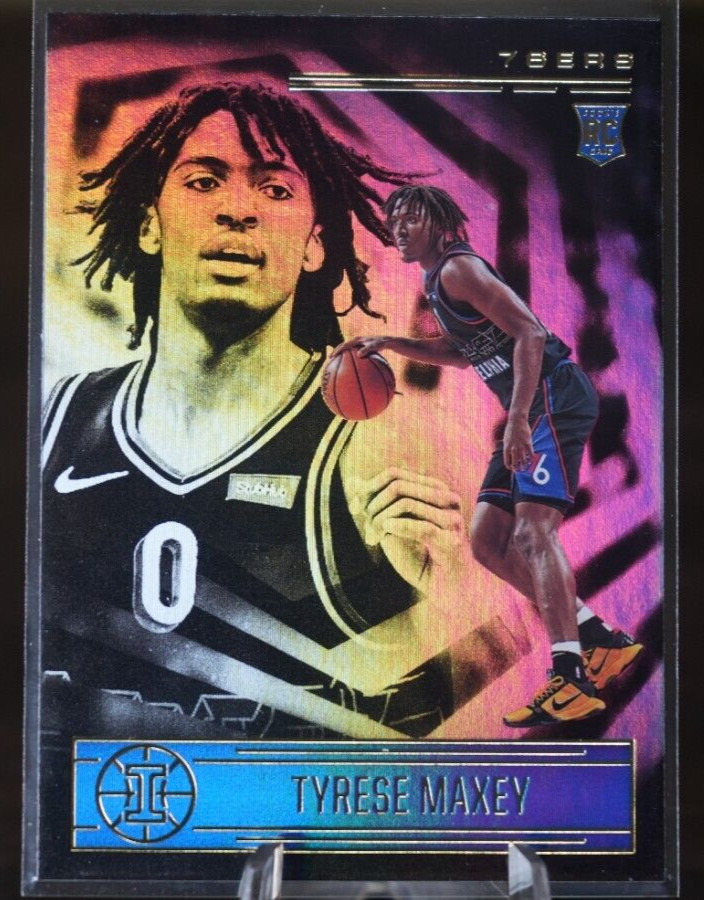 2020-21 Panini Illusions #162 Tyrese Maxey Rookie Card