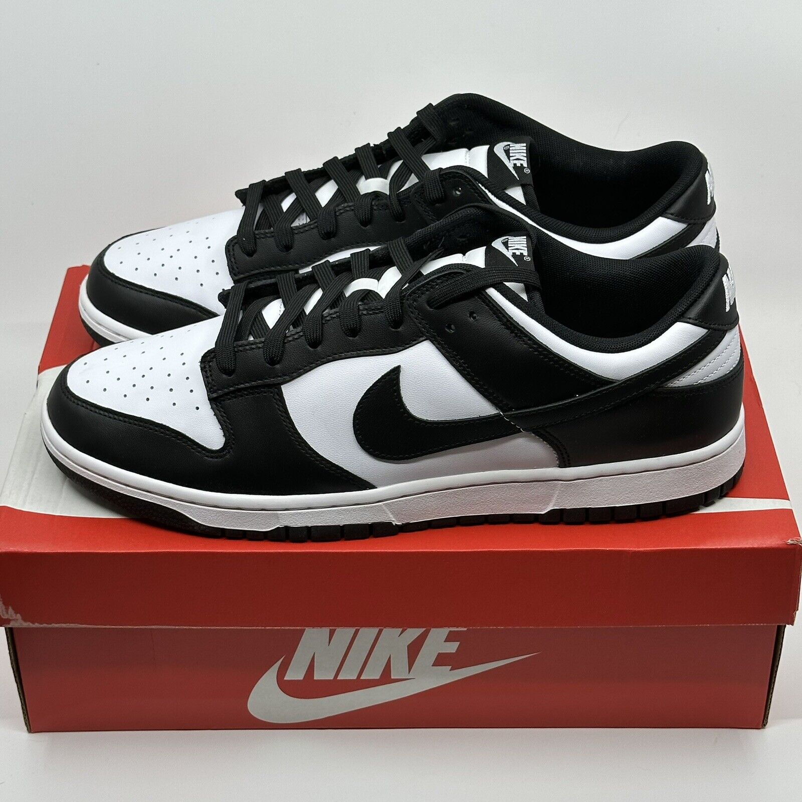 Size 5.5 - Nike Dunk Low White Black 2021 W for sale online | eBay
