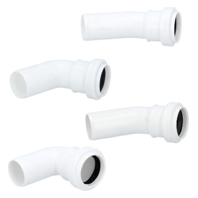 Bogen Kunststoff HT-Rohr Installation Abwasser 32 mm Weiß Varianten NEU