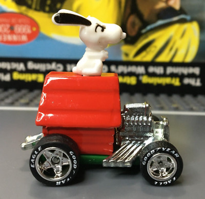 Hot Wheels 4/10 Peanuts SNOOPY  - SUPER CUSTOM Wheel Swap