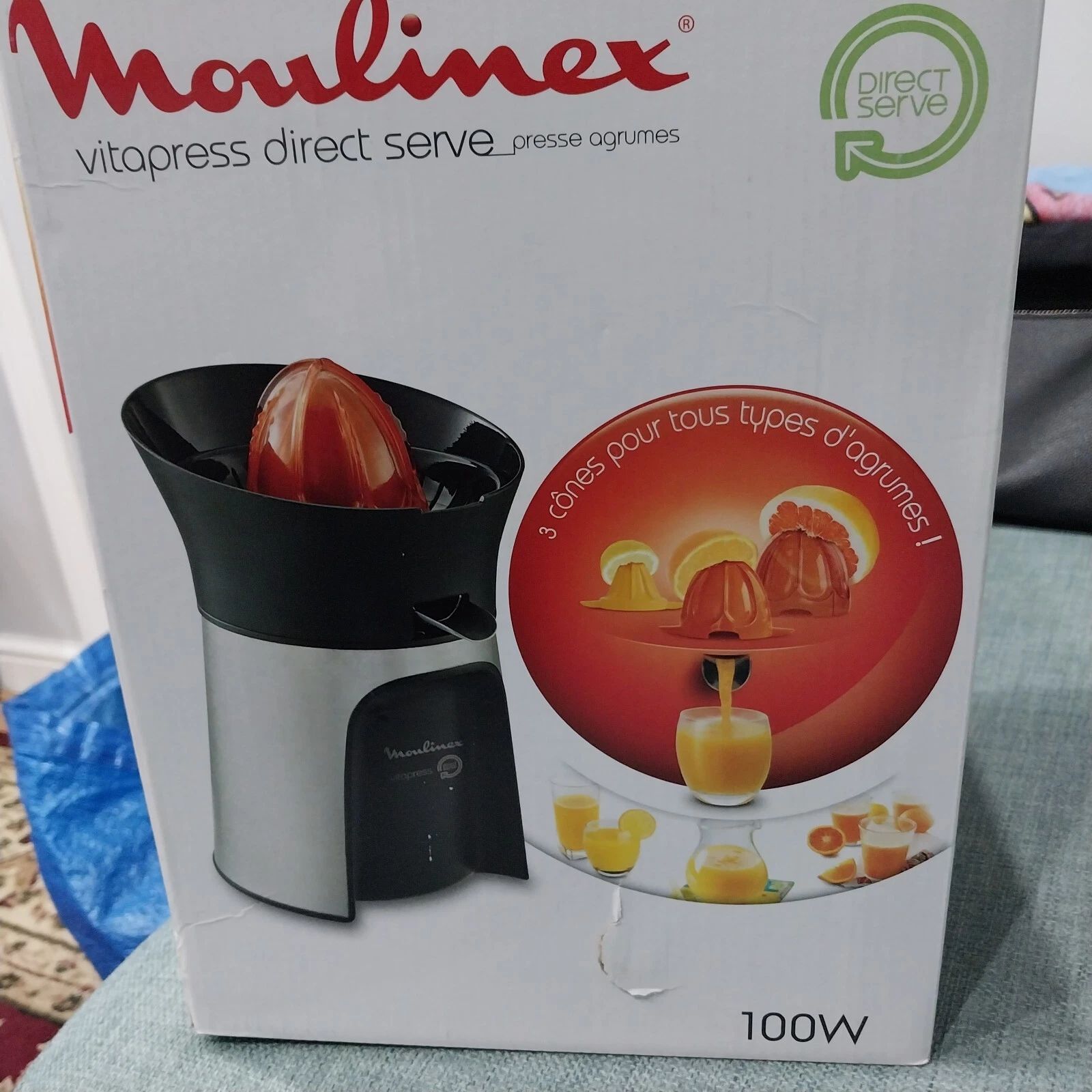Moulinex PC603D27 Vita Press Direct Serve Citrus Press