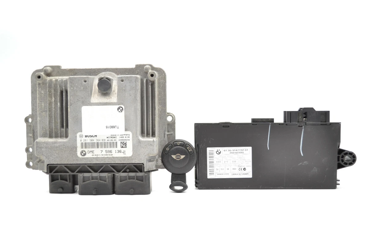 2008 MINI COOPER R56 R57 N12 ENGINE CONTROL UNIT DME ECM ECU CAS