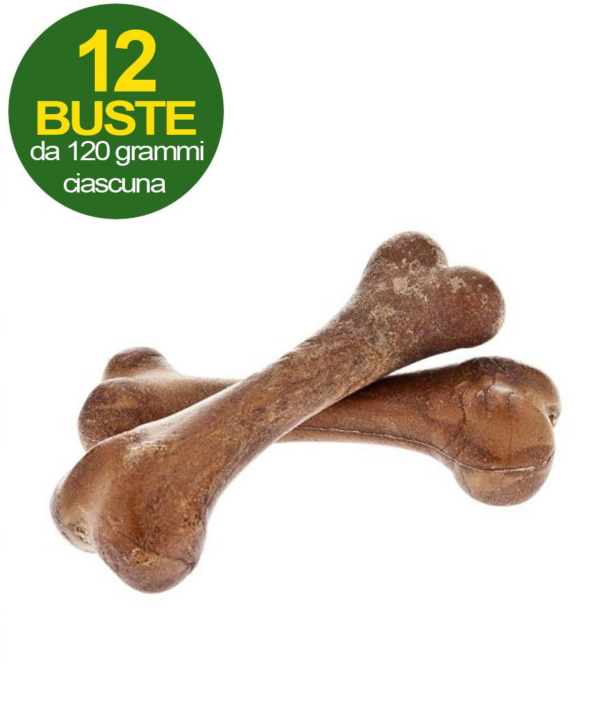 Osso per cani adulti di taglia media Selvatico tacchino e prezzemolo Ferribiella
