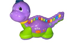 Leap Frog Learning Path Purple Dinosaur Lettersaurus ABC Musical Kids Toy