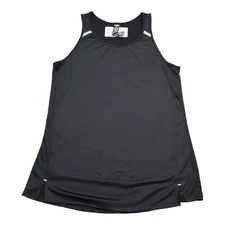 RBX Shirt Womens S Black Plain Sleeveless Scoop Neck Activewear Tank Top