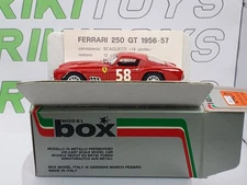 1957 Ferrari 250 TDFrance Box Model 1/43 Rosso